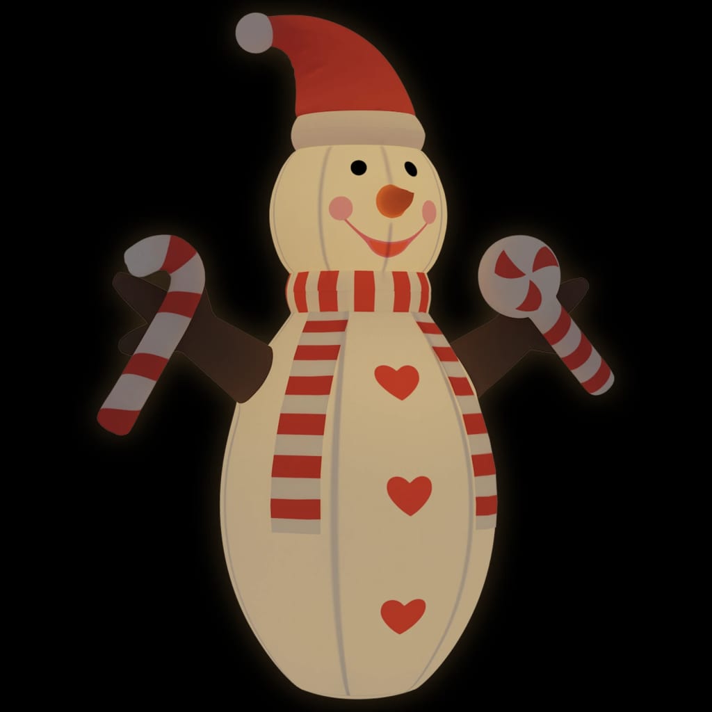 Aufblasbarer Schneemann Mit Leds