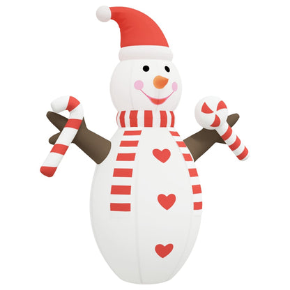 Aufblasbarer Schneemann Mit Leds
