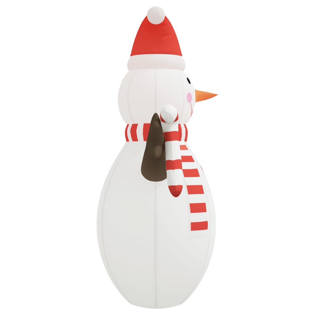 Aufblasbarer Schneemann Mit Leds