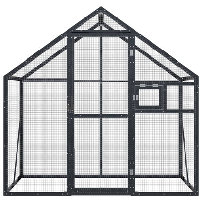Voliere 179X100X185 Cm Aluminium