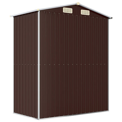 Geräteschuppen 192X108X223 Cm Verzinkter Stahl