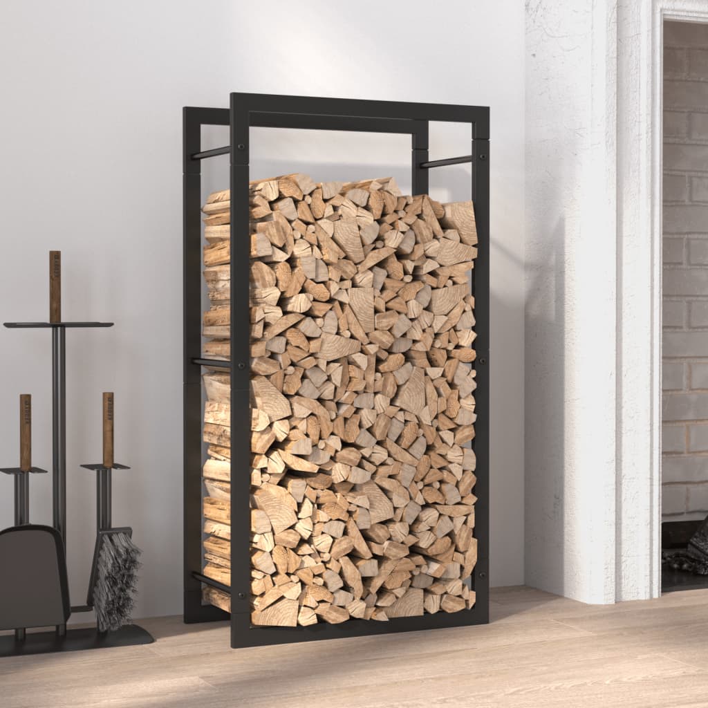 Brennholzregal Matt 110X28X312 Cm Stahl