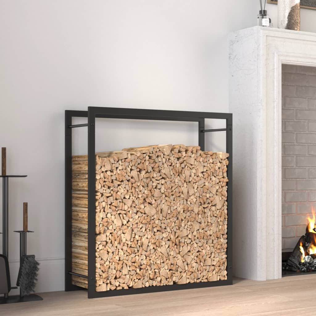 Brennholzregal Matt 110X28X312 Cm Stahl