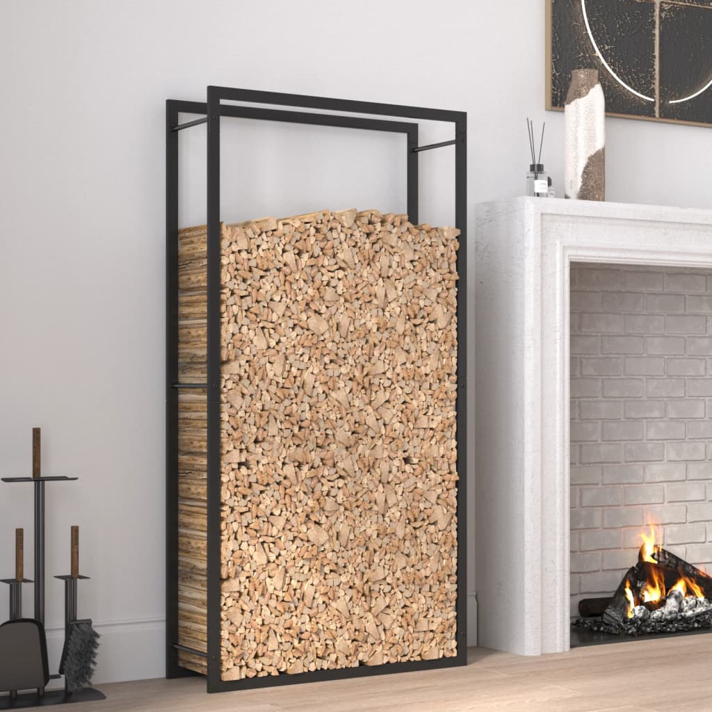 Brennholzregal Matt 110X28X312 Cm Stahl