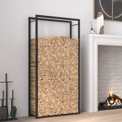 Brennholzregal Matt 110X28X312 Cm Stahl
