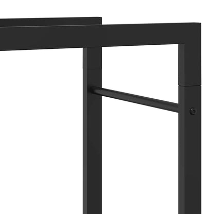 Brennholzregal Matt 110X28X312 Cm Stahl