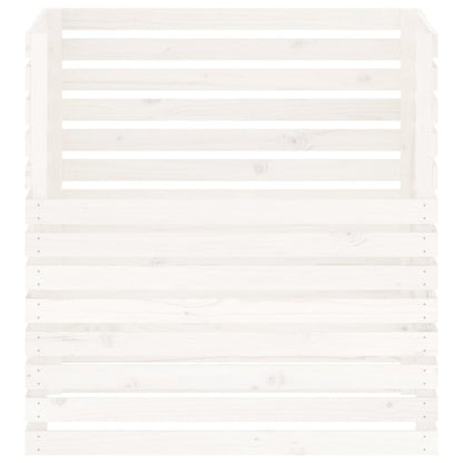 Komposter 100X100X102 Cm Massivholz Kiefer
