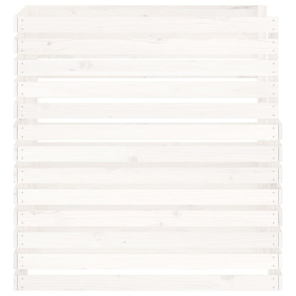 Komposter 100X100X102 Cm Massivholz Kiefer