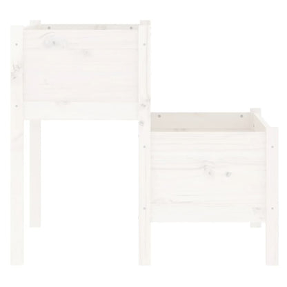 Pflanzkübel 84,5X84X75 Cm Massivholz Kiefer