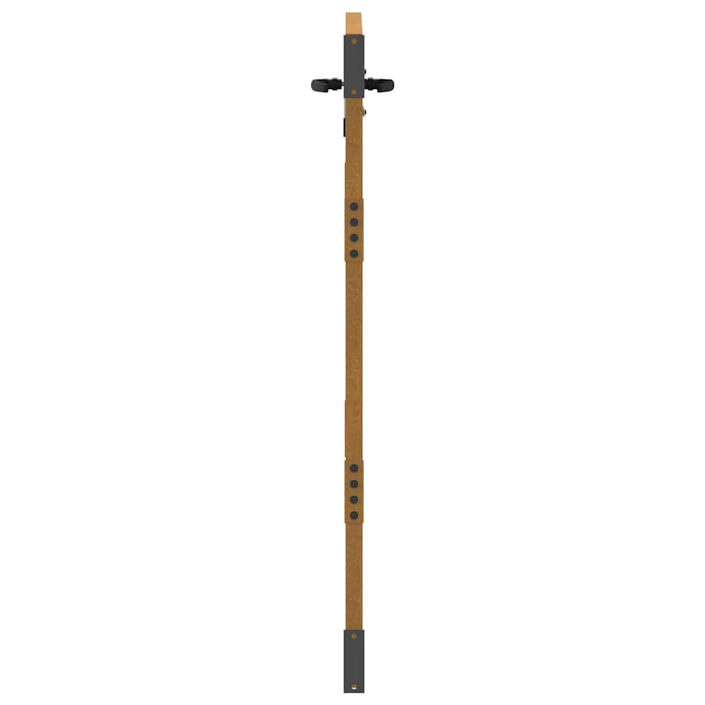 Gartentor Cortenstahl Baum-Design