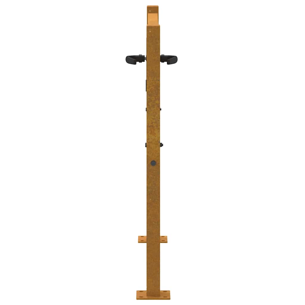 Gartentor Cortenstahl Baumdesign
