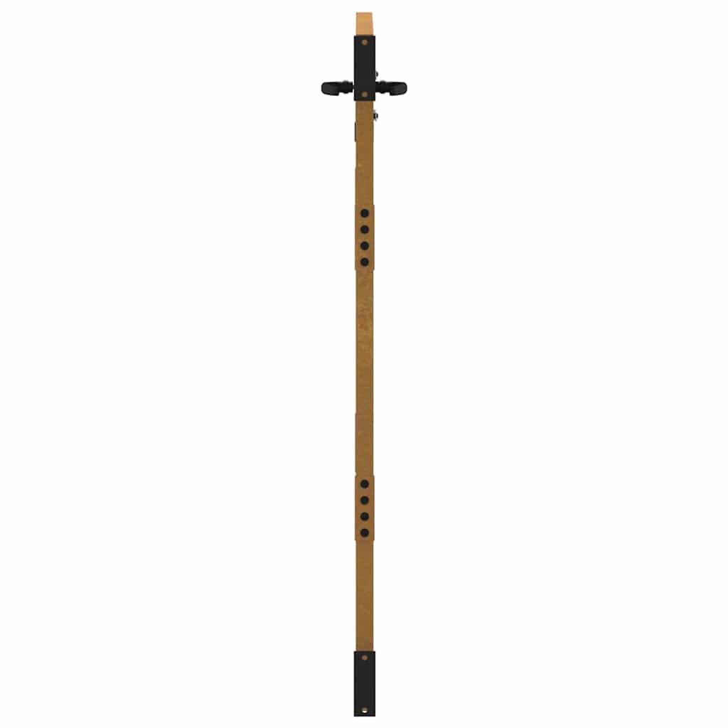 Gartentor 85X125 Cm Cortenstahl Gras-Design