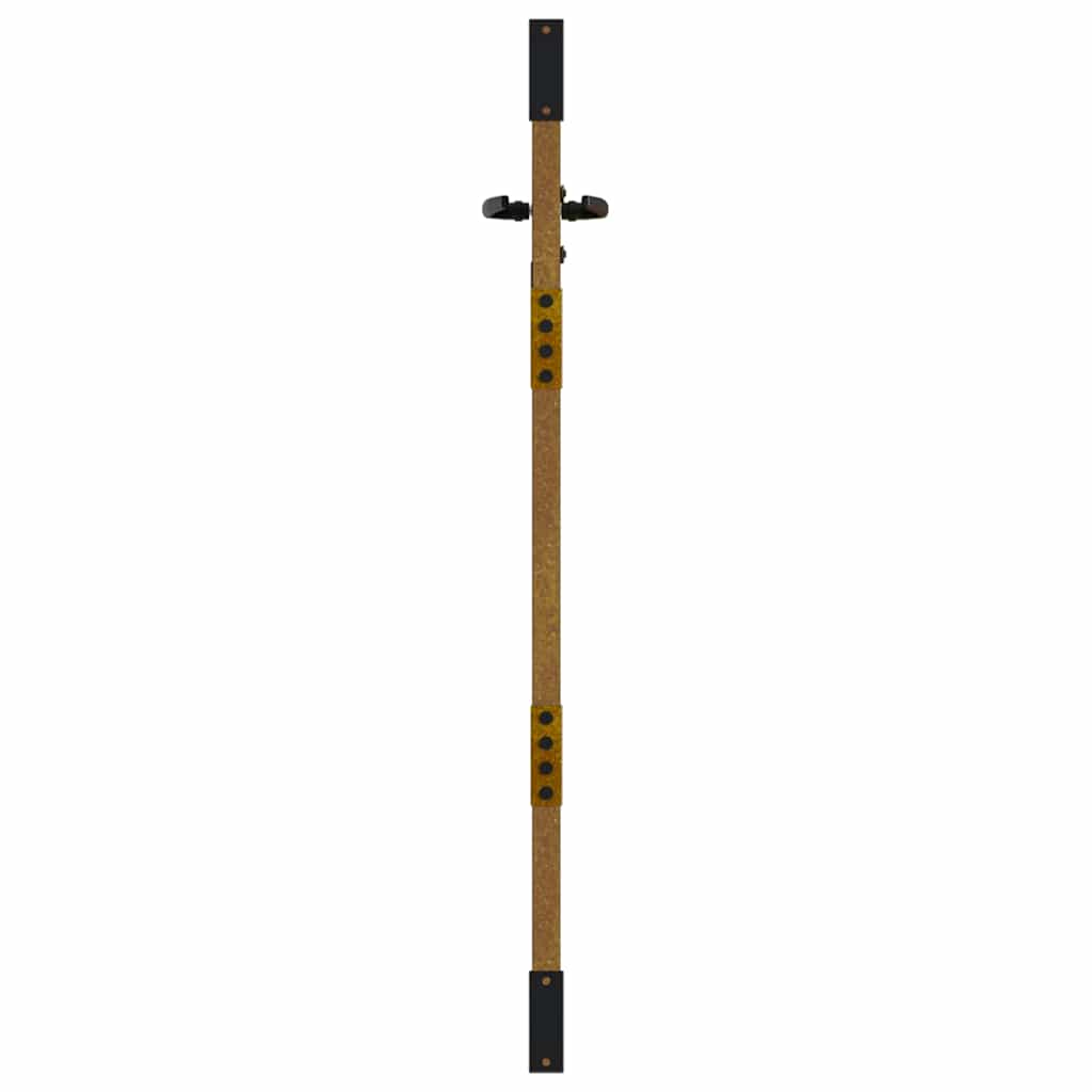 Gartentor Cortenstahl Bambus-Design