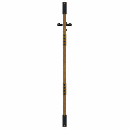 Gartentor Cortenstahl Bambus-Design
