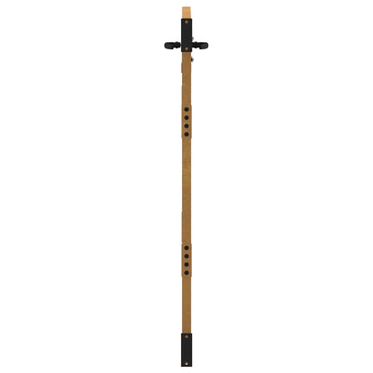 Gartentor Cortenstahl Bambus-Design