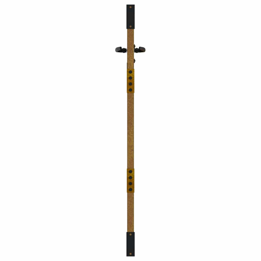 Gartentor Cortenstahl Bambus-Design