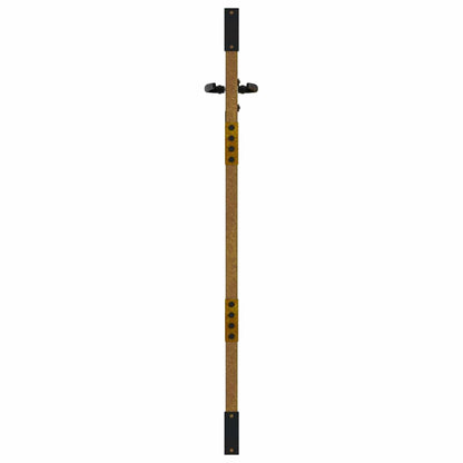 Gartentor Cortenstahl Bambus-Design