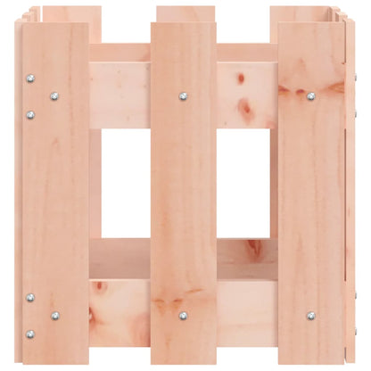 Pflanzkübel Lattenzaun-Design 30X30X30 Cm Massivholz Douglasie