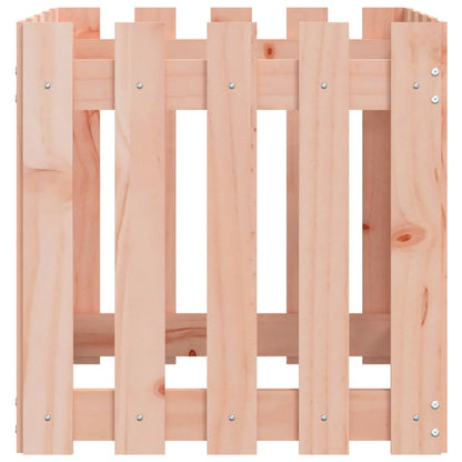 Pflanzkübel Lattenzaun-Design 50X50X50 Cm Massivholz Douglasie