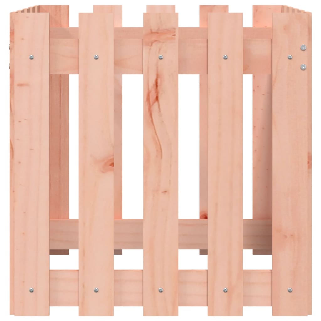 Pflanzkübel Lattenzaun-Design 50X50X50 Cm Massivholz Douglasie