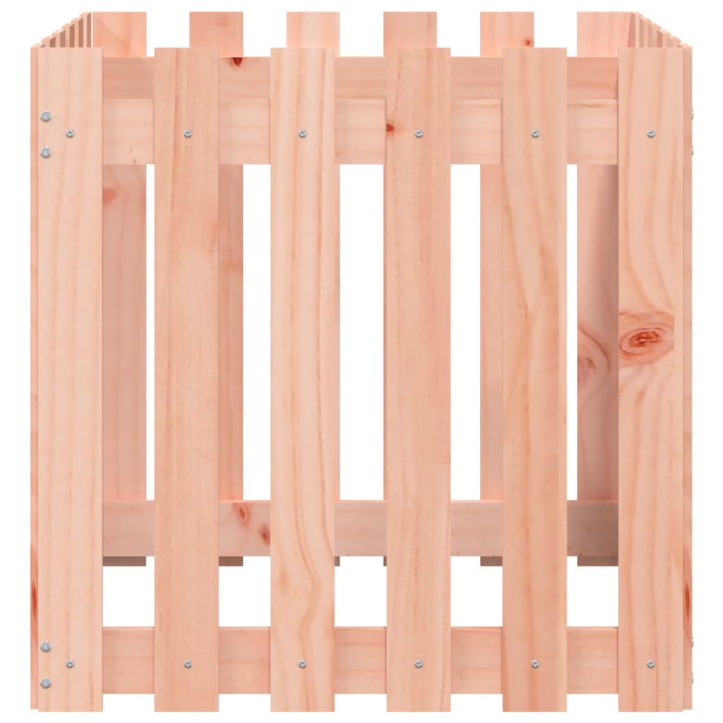 Pflanzkübel Lattenzaun-Design 60X60X60 Cm Massivholz Douglasie