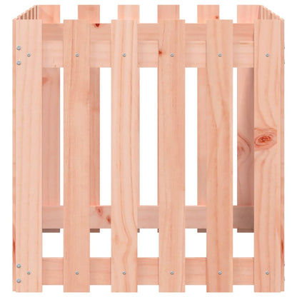 Pflanzkübel Lattenzaun-Design 60X60X60 Cm Massivholz Douglasie
