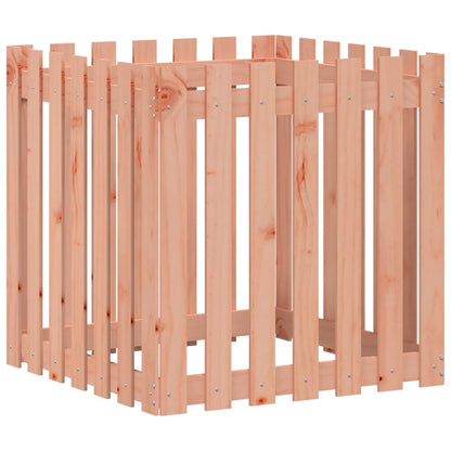 Pflanzkübel Lattenzaun-Design 70X70X70 Cm Massivholz Douglasie