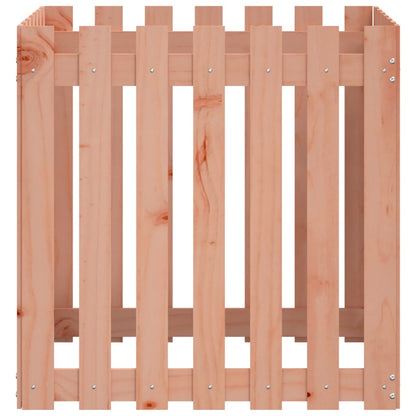 Pflanzkübel Lattenzaun-Design 70X70X70 Cm Massivholz Douglasie