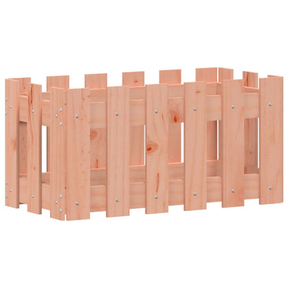 Pflanzkübel Lattenzaun-Design 60X30X30 Cm Massivholz Douglasie