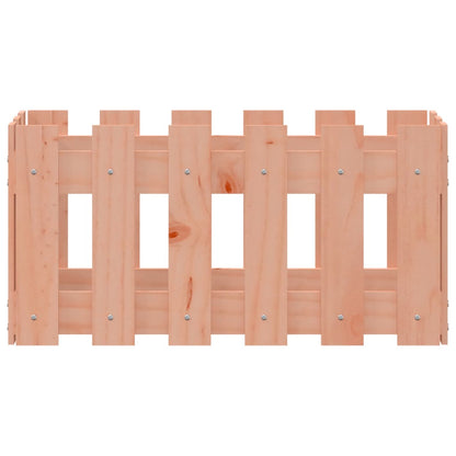 Pflanzkübel Lattenzaun-Design 60X30X30 Cm Massivholz Douglasie