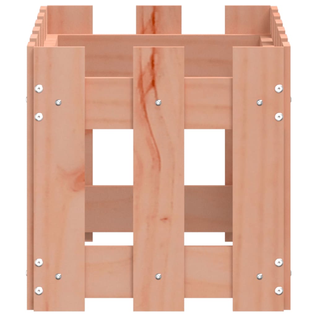 Pflanzkübel Lattenzaun-Design 60X30X30 Cm Massivholz Douglasie