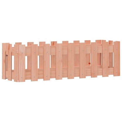 Hochbeet Lattenzaun-Design 100X30X30 Cm Massivholz Douglasie