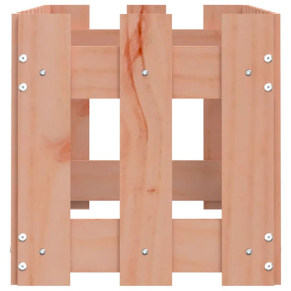 Hochbeet Lattenzaun-Design 100X30X30 Cm Massivholz Douglasie