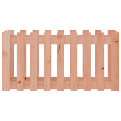 Hochbeet Lattenzaun-Design 100X50X50 Cm Massivholz Douglasie