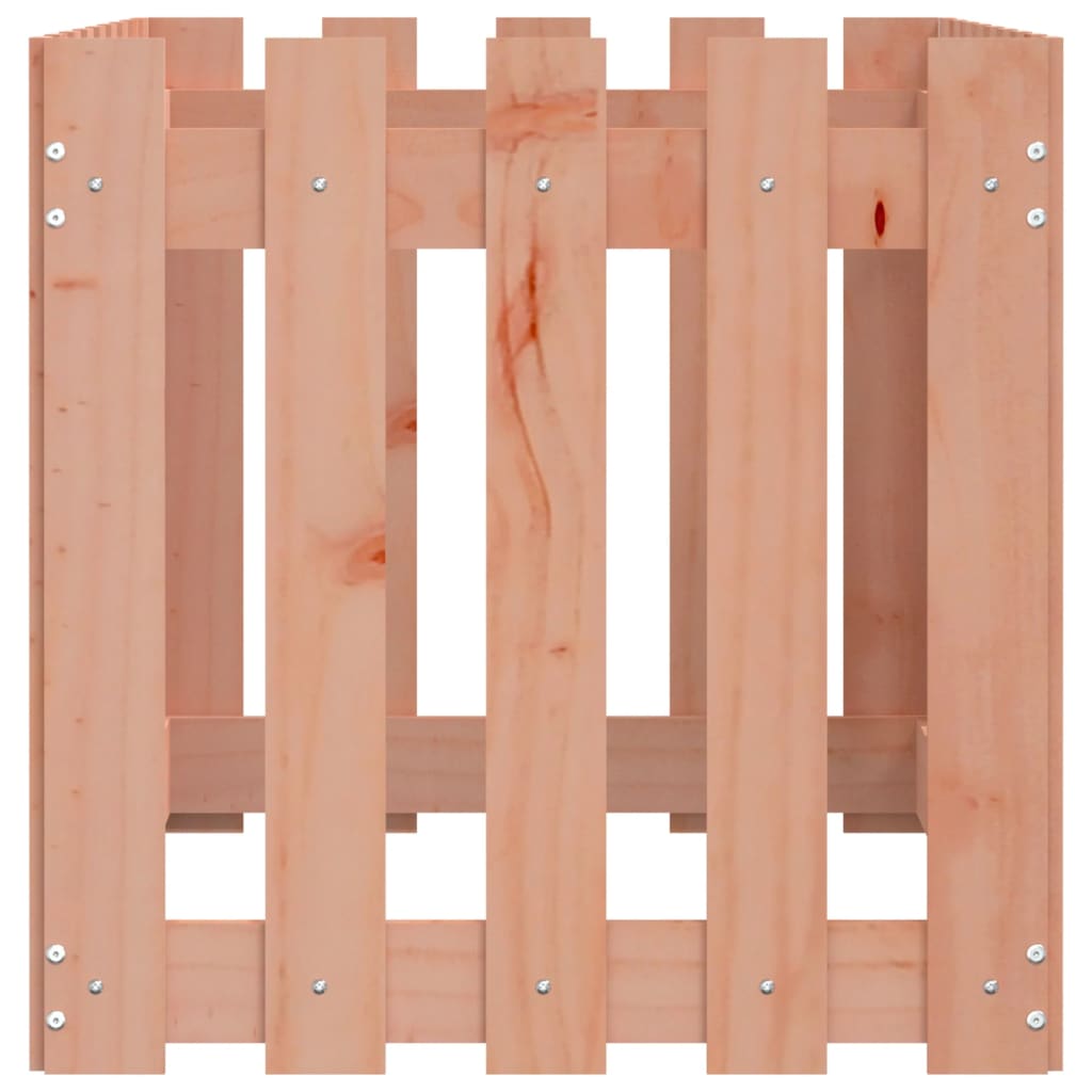 Hochbeet Lattenzaun-Design 100X50X50 Cm Massivholz Douglasie