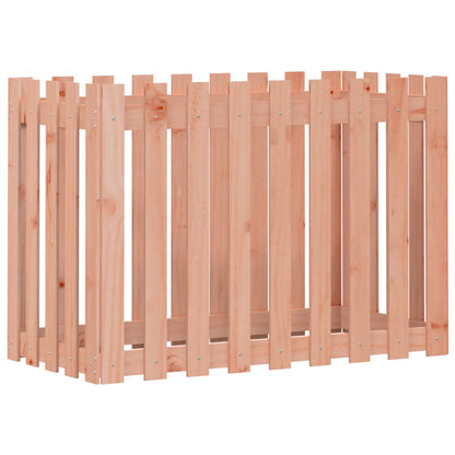 Hochbeet Lattenzaun-Design 100X50X70 Cm Massivholz Douglasie