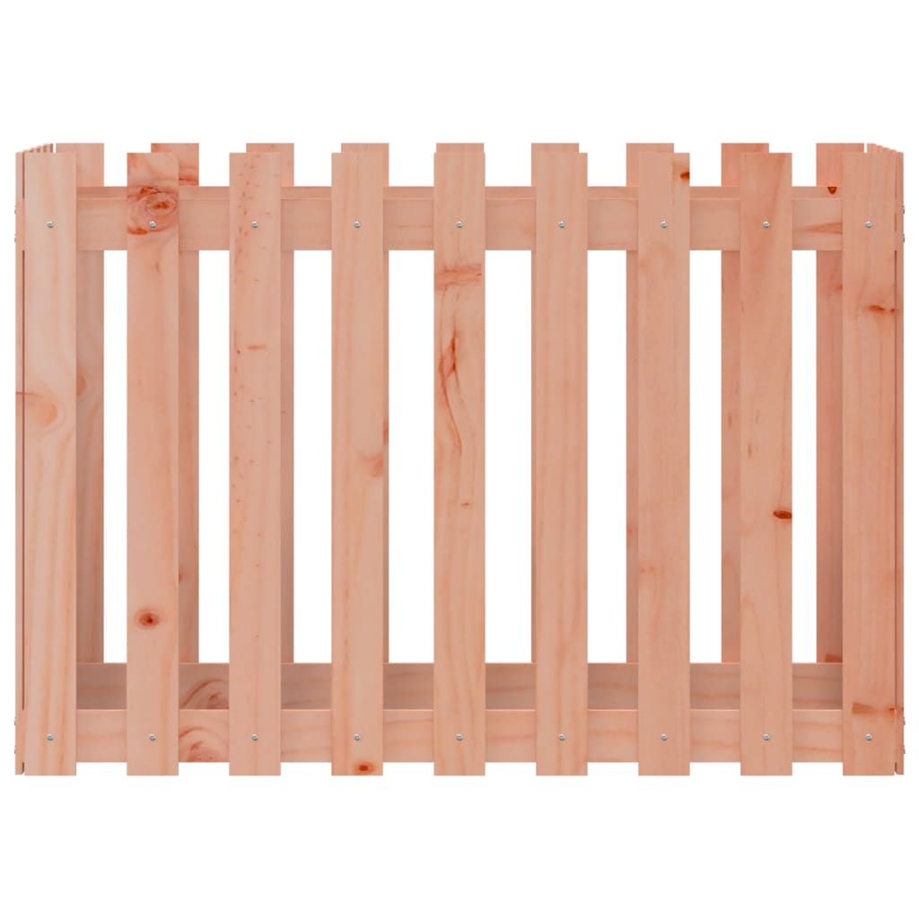 Hochbeet Lattenzaun-Design 100X50X70 Cm Massivholz Douglasie