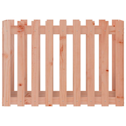 Hochbeet Lattenzaun-Design 100X50X70 Cm Massivholz Douglasie