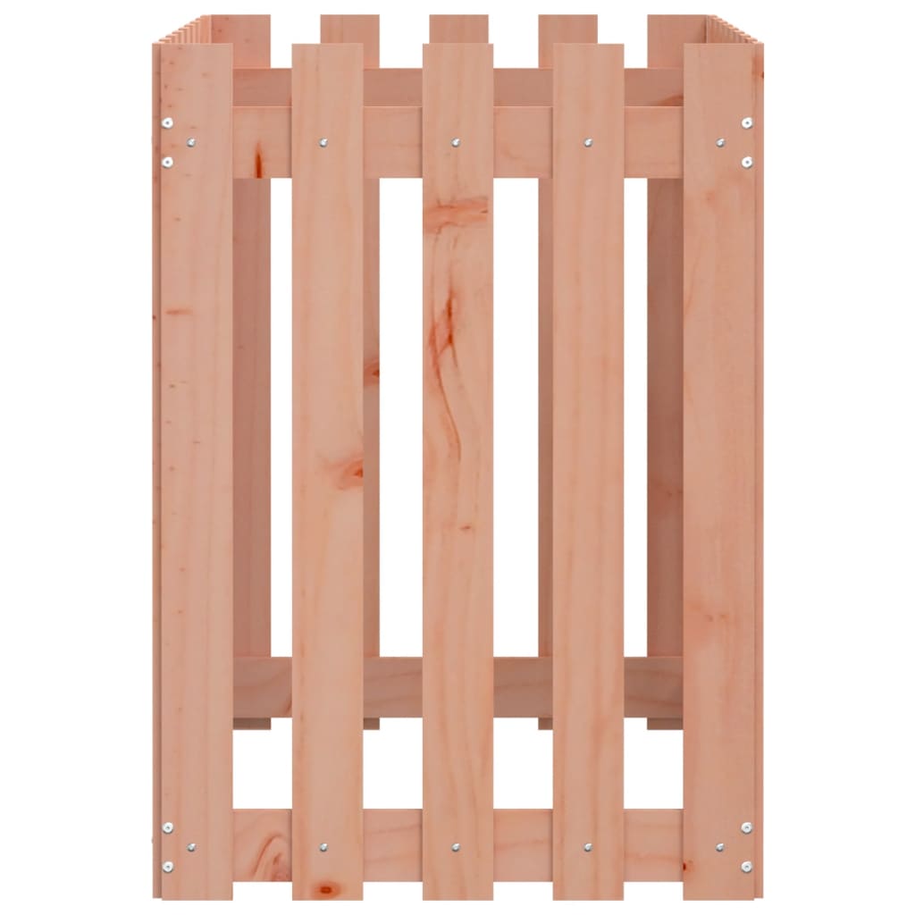 Hochbeet Lattenzaun-Design 100X50X70 Cm Massivholz Douglasie