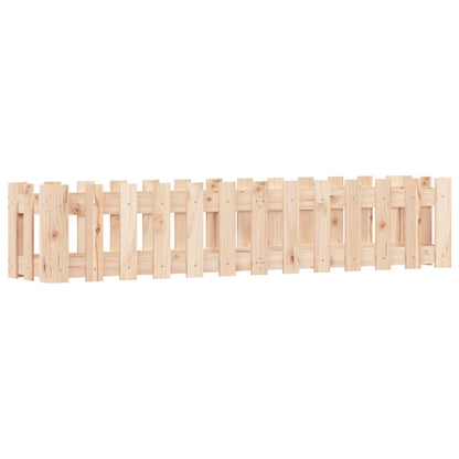 Hochbeet Lattenzaun-Design 150X30X30 Cm Massivholz Kiefer