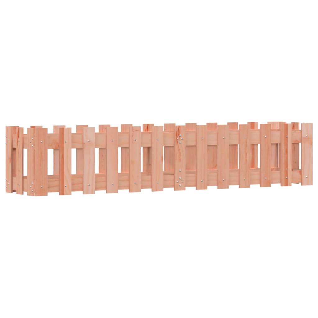 Hochbeet Lattenzaun-Design 150X30X30 Cm Massivholz Douglasie