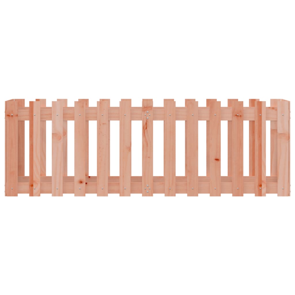 Hochbeet Lattenzaun-Design 150X50X50 Cm Massivholz Douglasie