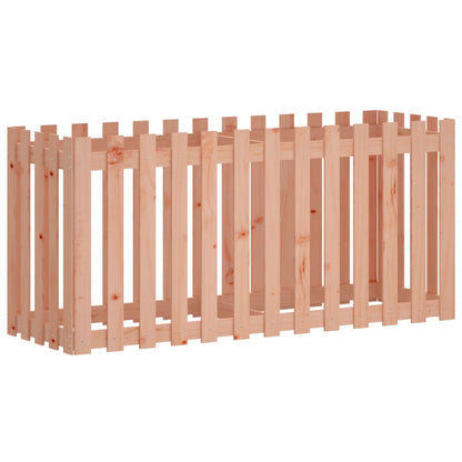 Hochbeet Lattenzaun-Design 150X50X70 Cm Massivholz Douglasie
