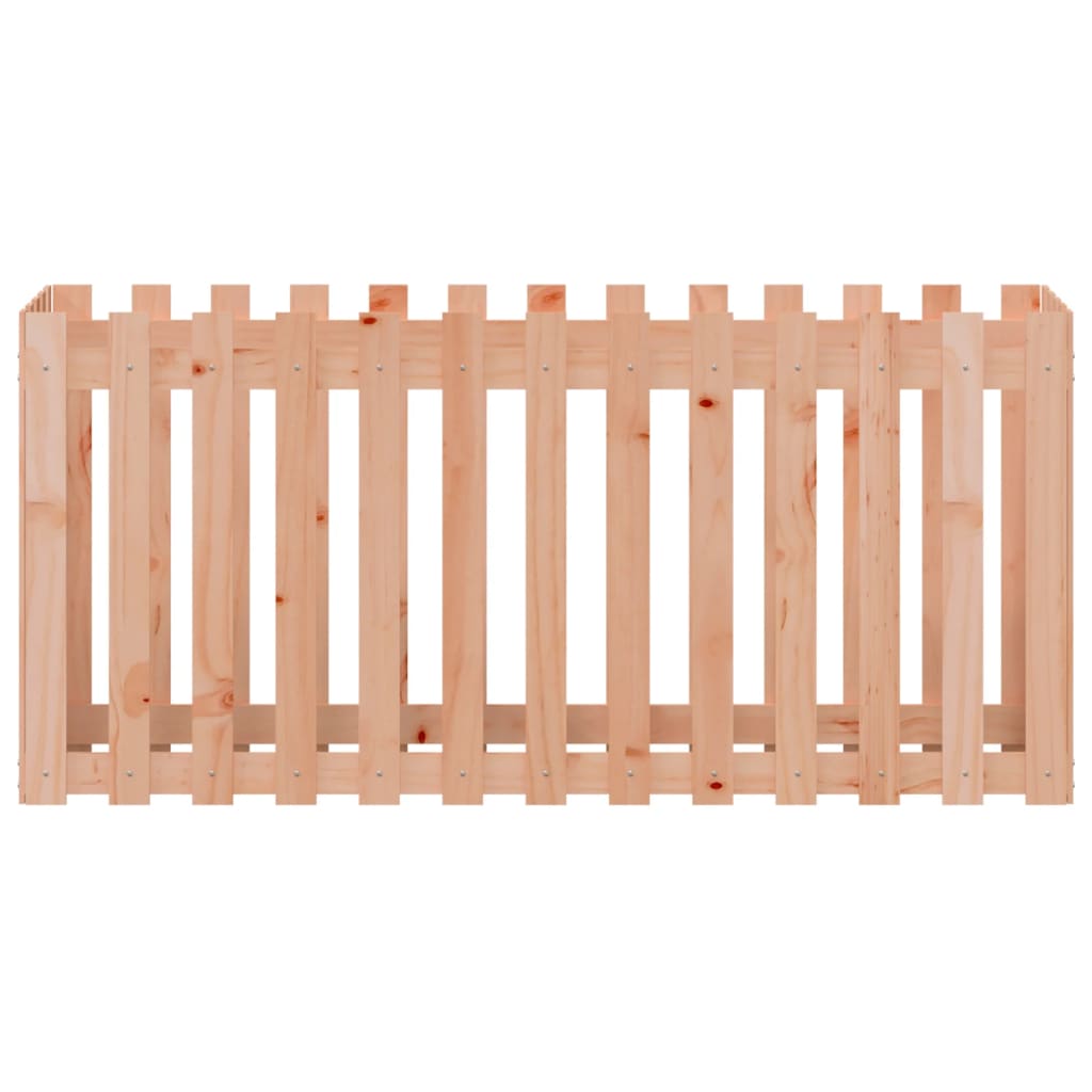 Hochbeet Lattenzaun-Design 150X50X70 Cm Massivholz Douglasie