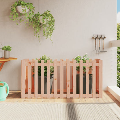 Hochbeet Lattenzaun-Design 150X50X70 Cm Massivholz Douglasie