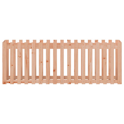Hochbeet Lattenzaun-Design 200X50X70 Cm Massivholz Douglasie