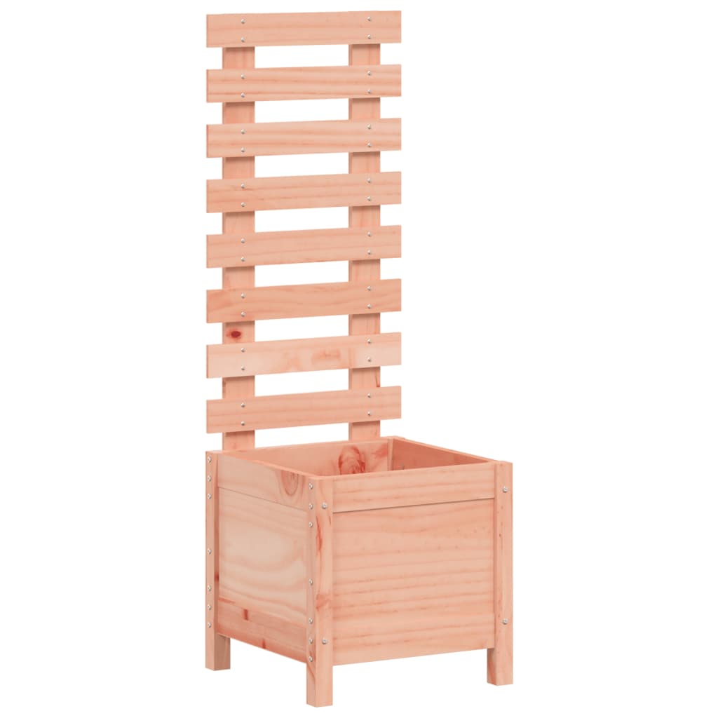Pflanzkübel Mit Rankhilfe 39X39,5X114 Cm Massivholz Douglasie
