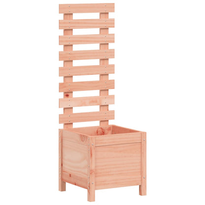 Pflanzkübel Mit Rankhilfe 39X39,5X114 Cm Massivholz Douglasie
