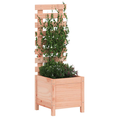 Pflanzkübel Mit Rankhilfe 39X39,5X114 Cm Massivholz Douglasie
