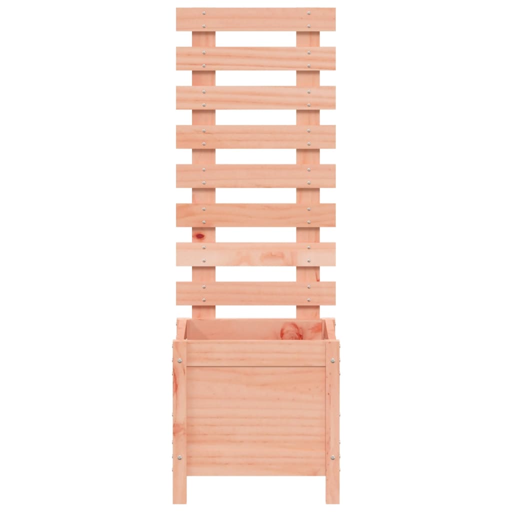 Pflanzkübel Mit Rankhilfe 39X39,5X114 Cm Massivholz Douglasie